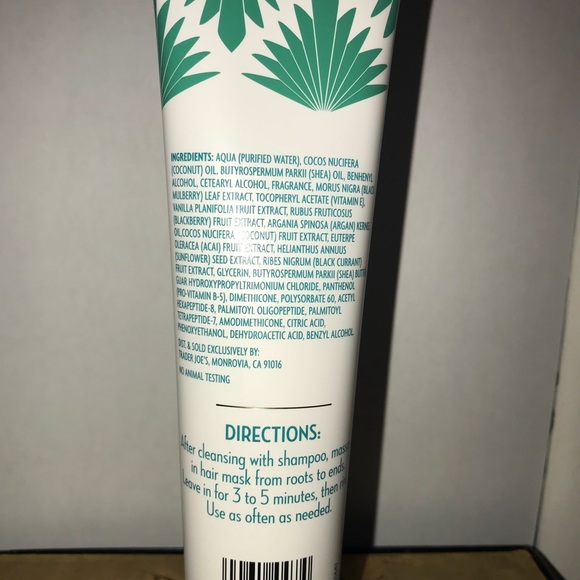 Trader Joe’s Hair Mask PRICE IS FIRM - Picture 2 of 3